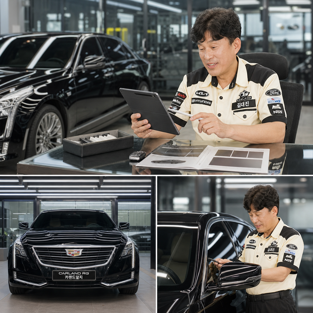 청주 수입차 캐딜락 CT6 썬팅 자외선차단 열차단 탁월 넥스필 마제스틱 블랙스퍼터 필름시공 카랜드알지